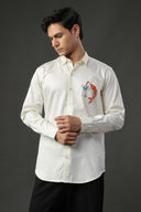 Tipsy Threads Hand Embroidered Shirt