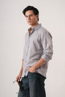 Slate Calm Textured Shirt