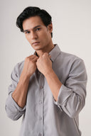 Slate Calm Textured Shirt