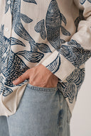Ocean Etch Printed Shirt