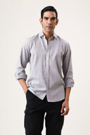 Grey Mirage Solid Shirt
