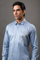 Skybound Flight Hand Embroidered Shirt