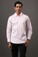 Light Pink Solid Shirt