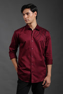 Twilight Veins – Hand Embroidered Shirt