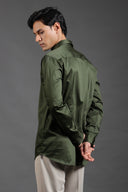 Vert Dusk Satin Shirt