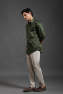 Vert Dusk Satin Shirt