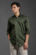 Vert Dusk Satin Shirt