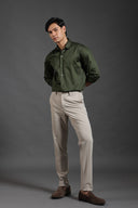 Vert Dusk Satin Shirt
