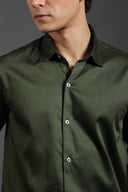 Vert Dusk Satin Shirt