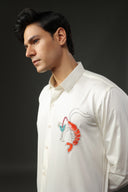 Tipsy Threads Hand Embroidered Shirt