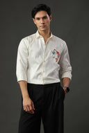 Tipsy Threads Hand Embroidered Shirt