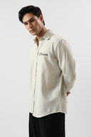 Disruptor Script Embroidered Shirt