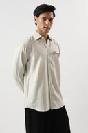 Disruptor Script Embroidered Shirt