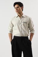 Disruptor Script Embroidered Shirt