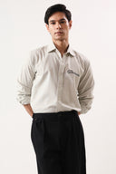 Disruptor Script Embroidered Shirt