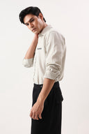 Disruptor Script Embroidered Shirt