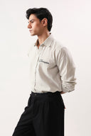 Disruptor Script Embroidered Shirt