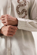 Serpent Embroidered Trail Shirt