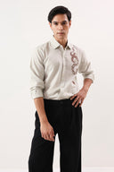 Serpent Embroidered Trail Shirt