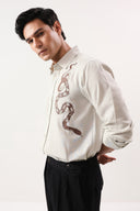 Serpent Embroidered Trail Shirt