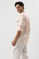 Rose Drift Embroidered Shirt