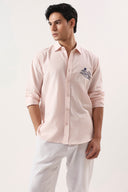 Rose Drift Embroidered Shirt