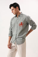 Octo Realm Embroidered Shirt