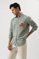 Octo Realm Embroidered Shirt