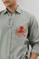 Octo Realm Embroidered Shirt